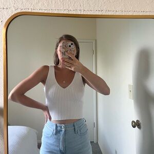 Madewell Tank Cropped Sweater